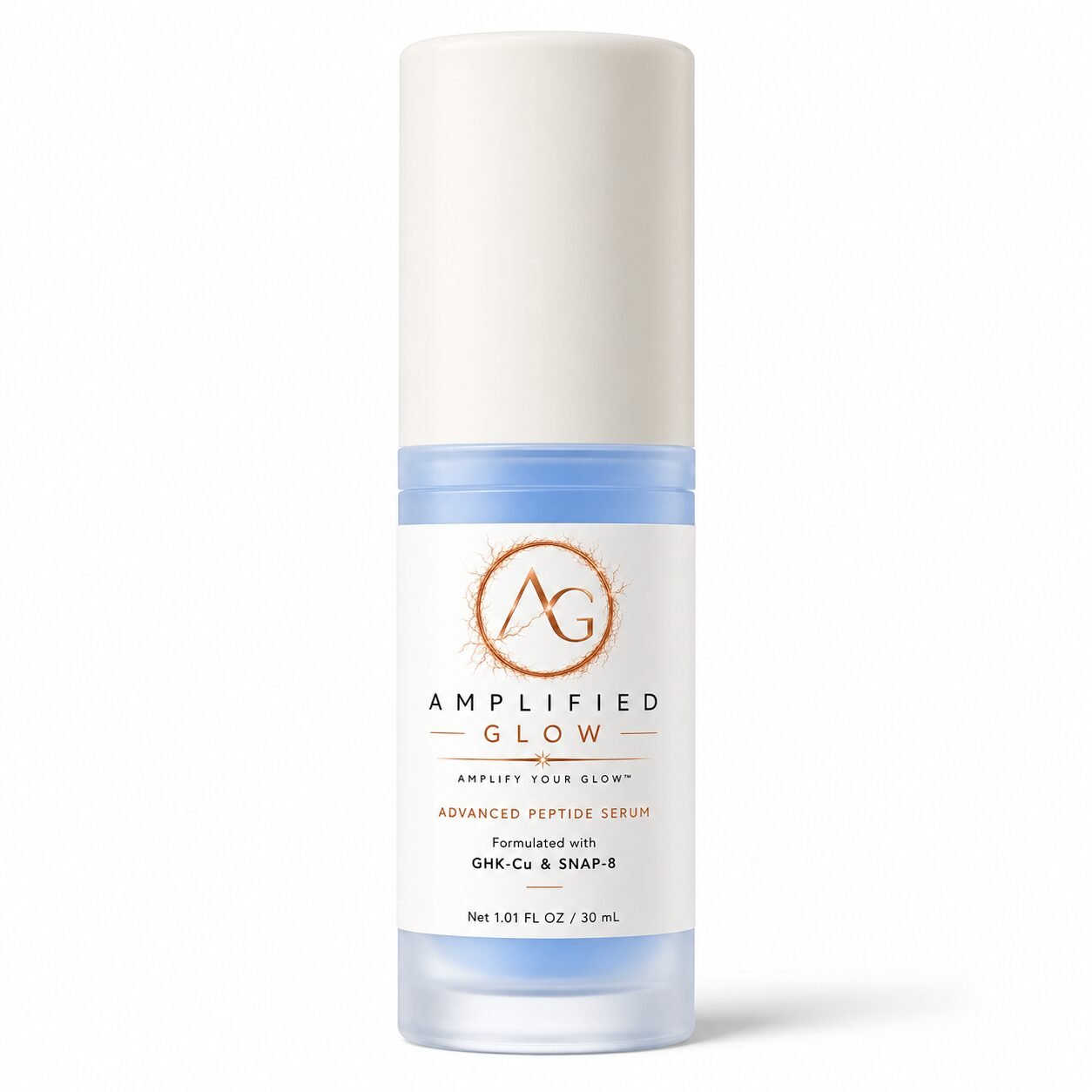 Amplified glow GHK-Cu and SNAP-8 Peptide Renewal Serum