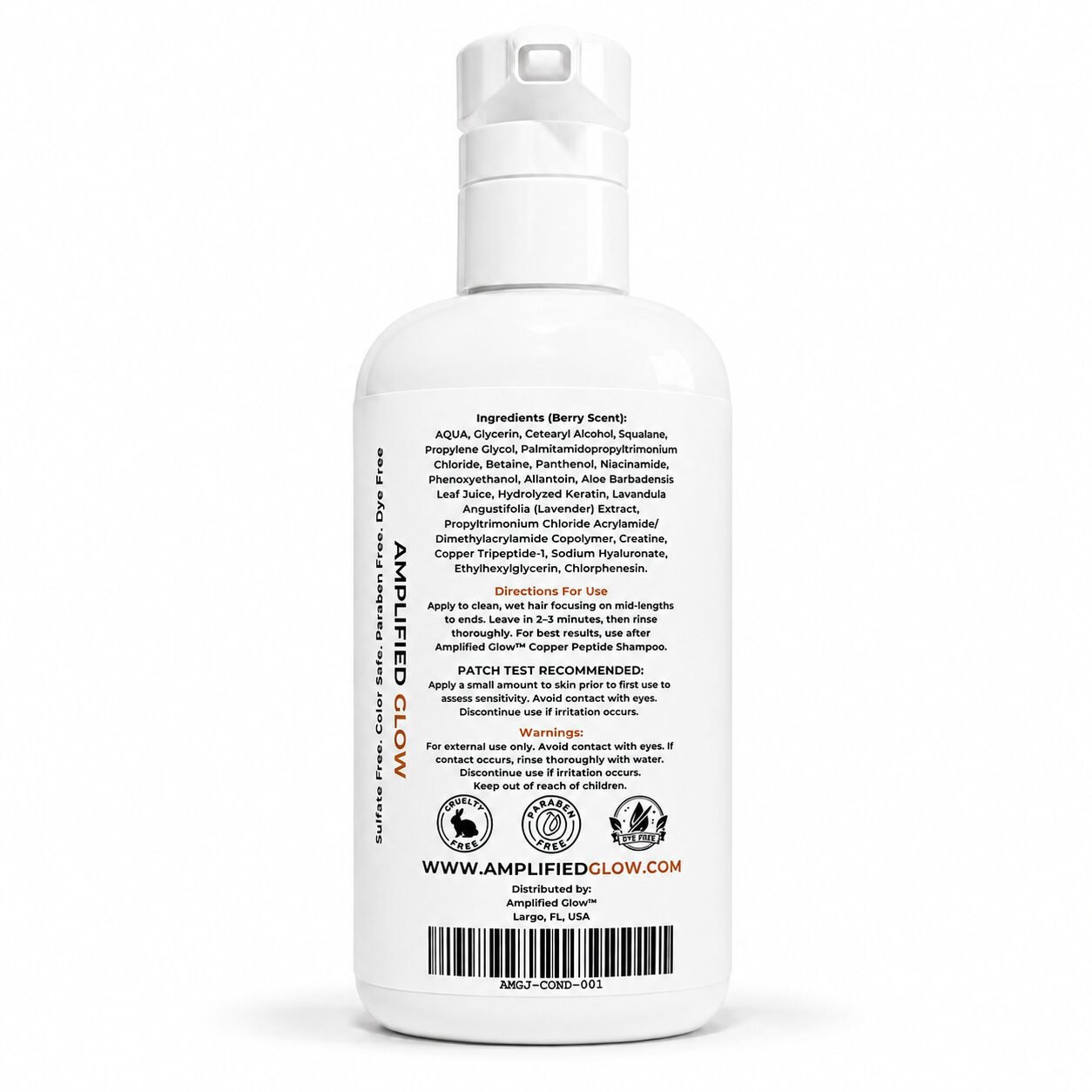 amplified glow conditioner copper peptide