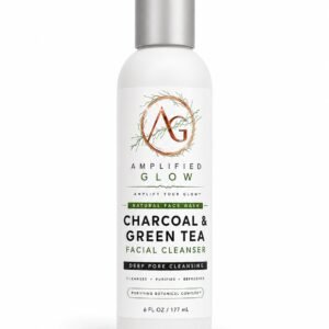 amplified glow Charcoal and Green Tea Facial Cleanser