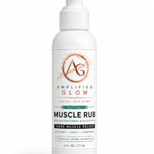 Natural Muscle Rub cream amplified glow