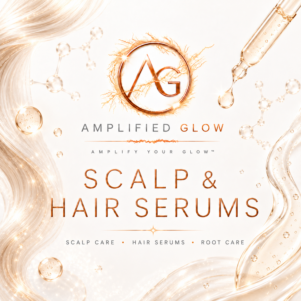 scalp and hair serums amplified glow