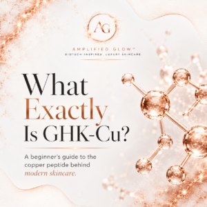 what exactly is ghk-cu amplified glow skin care