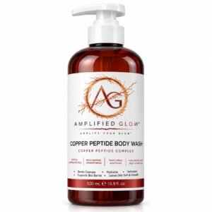 Amplified Glow Copper Peptide Hydrating Body Wash with GHK-Cu – 500 mL / 16.9 fl oz