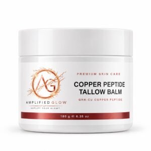 Amplified Glow Copper Peptide Tallow Balm with GHK-Cu – 180 g / 6.35 oz