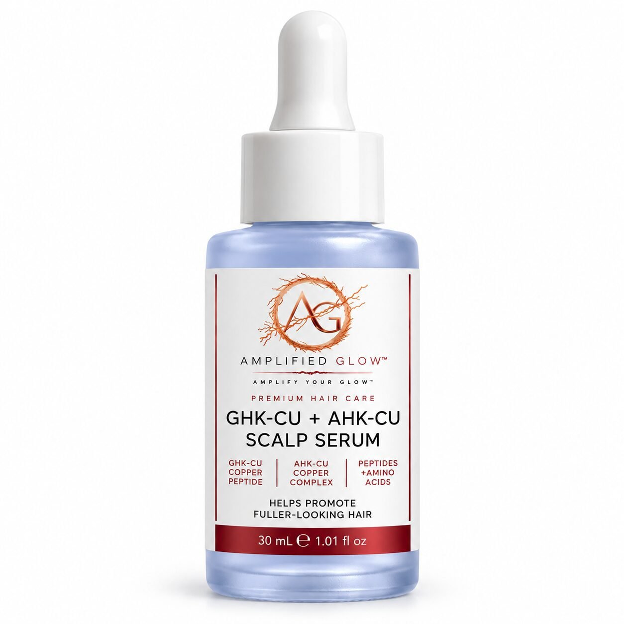 Amplified Glow™ GHK-Cu + AHK-Cu Scalp Serum
